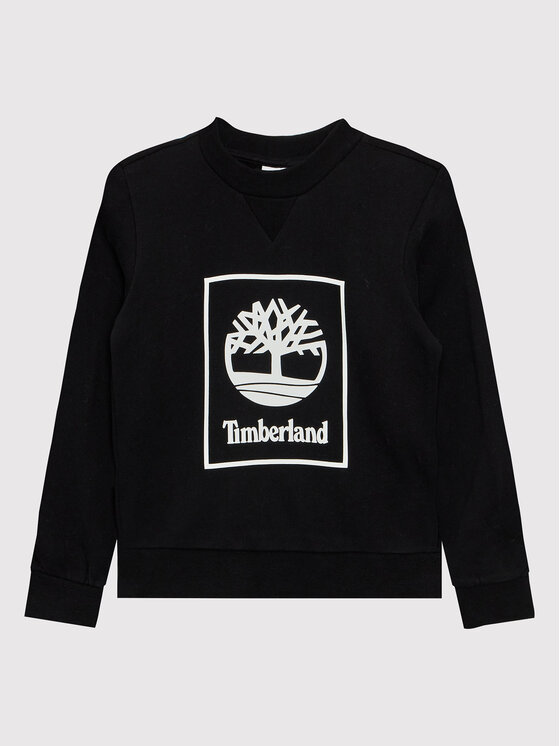 Timberland Bluză T25T58 S Negru Regular Fit