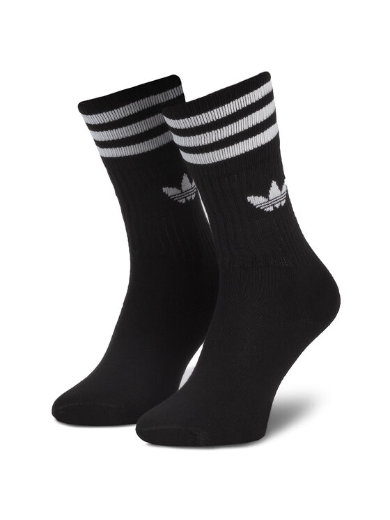 adidas adidas Ilgos kojinės Solid Crew Sock S21490 Juoda