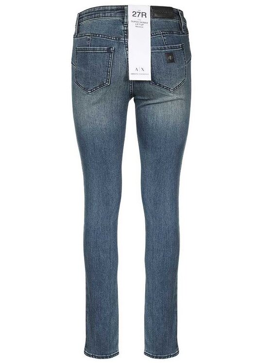 Armani Exchange Armani Exchange Jeansy 6LYJ69 Y2HMZ 1500 Modrá Super Skinny Fit