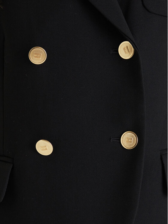 Tommy Hilfiger Tommy Hilfiger Сако WW0WW48696 Черен Regular Fit