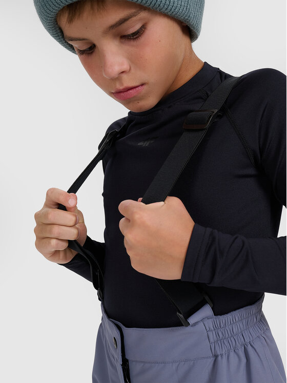4F 4F Spodnie narciarskie BASIC SKI Szary Regular Fit
