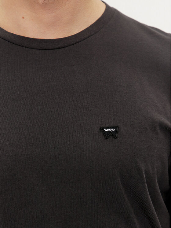 Wrangler Wrangler T-Shirt 112351320 Schwarz Regular Fit