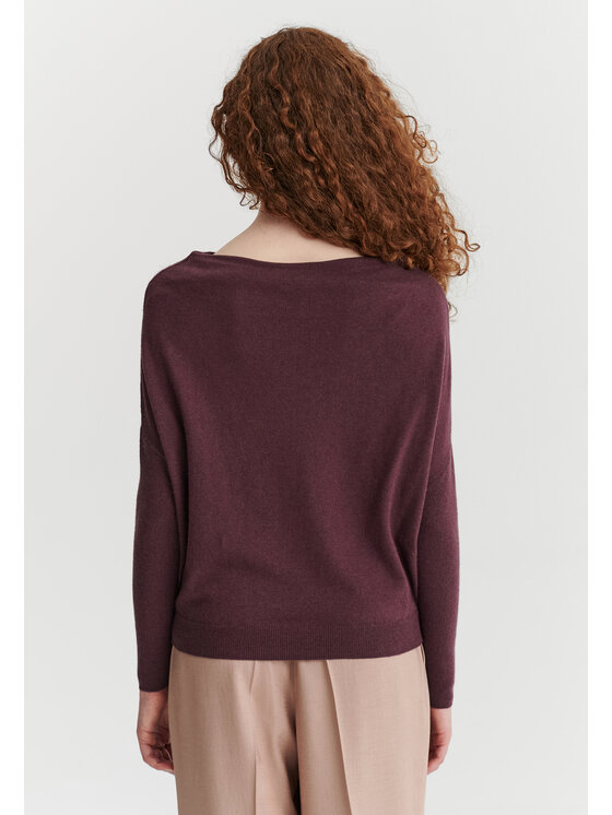 TATUUM TATUUM Sweter NASHA Czerwony Oversize