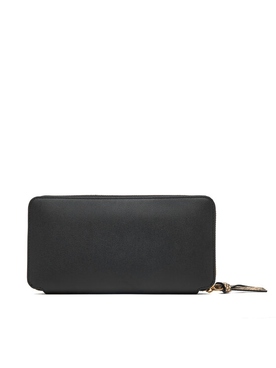 Tommy Hilfiger Tommy Hilfiger Портфейл Th Leather Lrg Za Wallet AW0AW18941 Черен