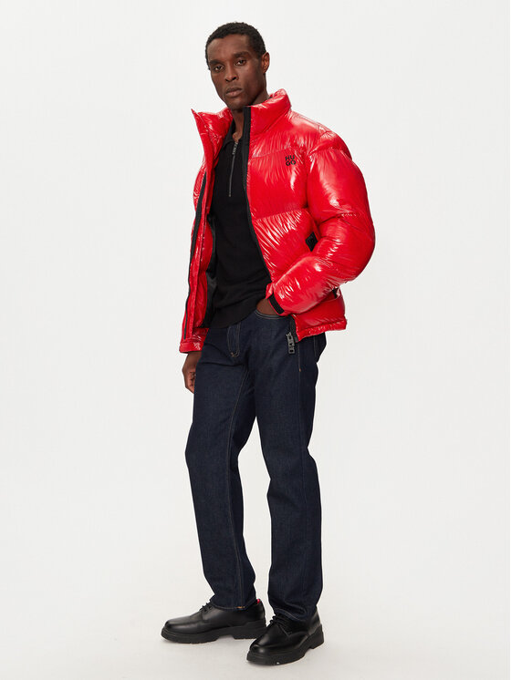 HUGO HUGO Žieminė striukė Biron2441 50523206 Raudona Slim Fit