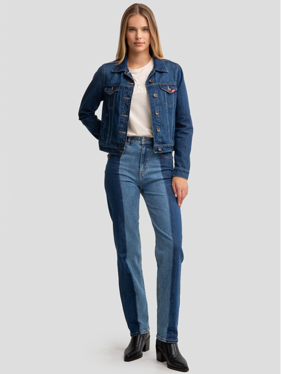 BIG STAR BIG STAR Jeansy AVRIL_491_190 Niebieski Straight Fit