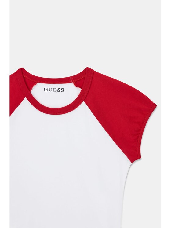 Guess Guess T-Shirt 183867 Červená Classic Fit