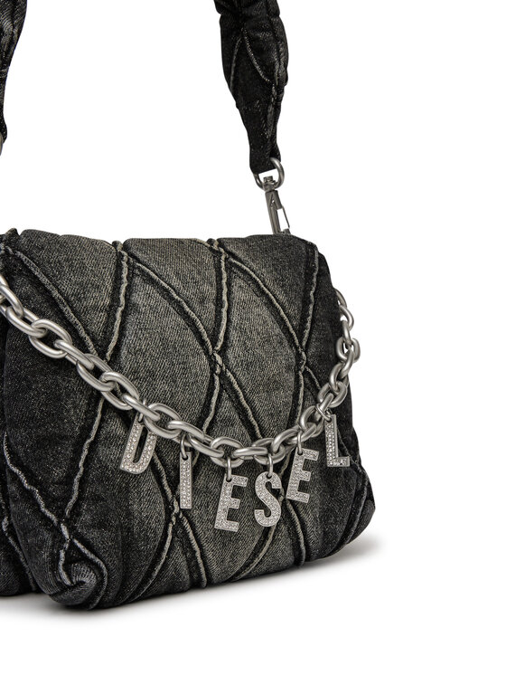 Diesel Diesel Handtasche Charm-D X09597P6330 Schwarz