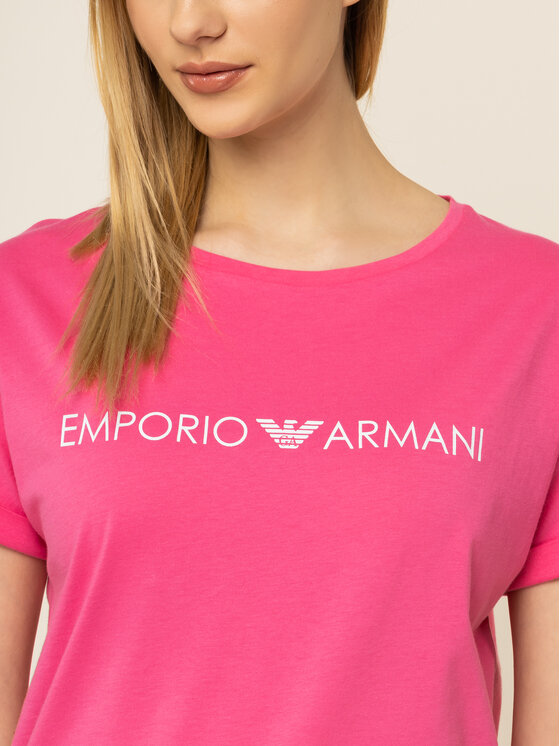 Emporio Armani Emporio Armani Marškinėliai 262633 0P340 00073 Rožinė Regular Fit