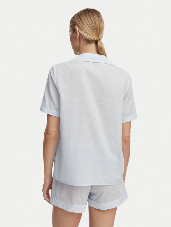 Guess Guess Pyžamo O6GX00 WN011 Svetlo modrá Regular Fit