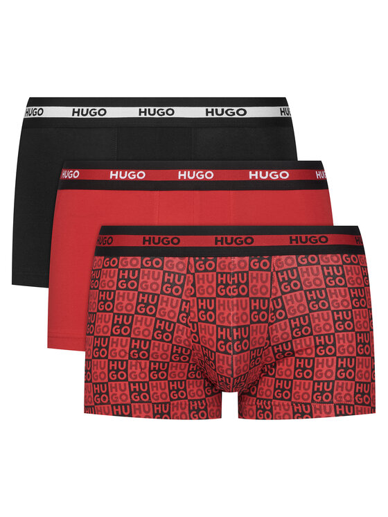 HUGO HUGO Súprava boxeriek 50545668 Červená