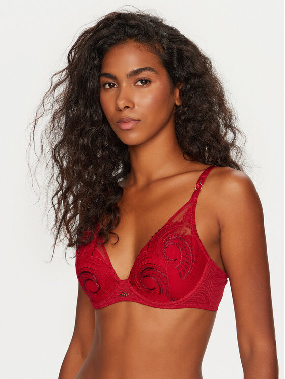 Chantelle Chantelle Reggiseno con ferretto Mystic Dream C11YNA Rosso
