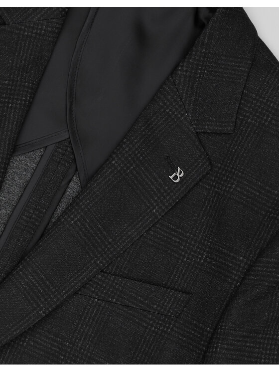 Borgio Borgio Marynarka melizzano Szary Slim Fit