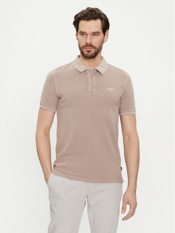 JOOP! Jeans Polokošeľa 02Ambrosio 30037489 Hnedá Modern Fit