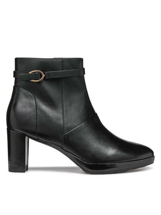Geox Geox Škornji D Walk Pleasure 60 D46TEA 00043 C9999 Črna