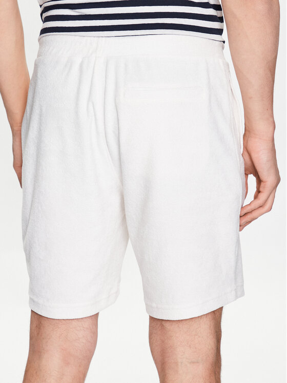 Tommy Hilfiger Sportshorts MW0MW31364 Ecru Regular Fit Modivo