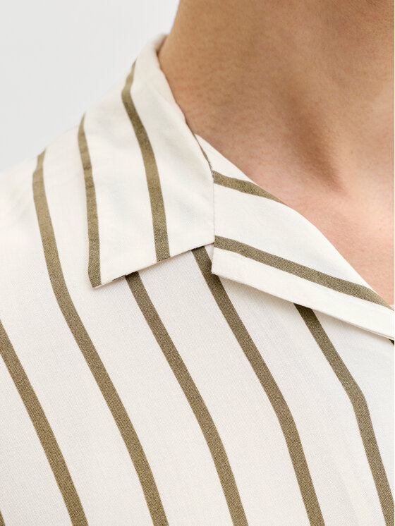 Jack & Jones Jack & Jones Риза Jeff 12288853 Бежов Relaxed Fit