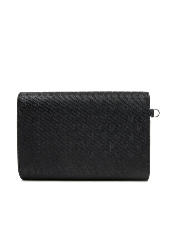 Calvin Klein Calvin Klein Μεγάλο Πορτοφόλι Γυναικείο Ck Must Xl Trifold W/Wristel_Mn K60K612940 Μαύρο