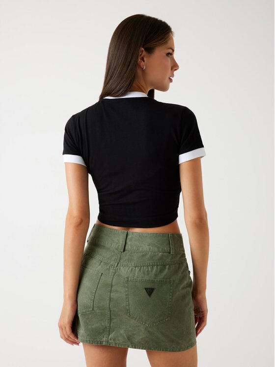 Guess Guess T-Shirt 178543 Černá Classic Fit