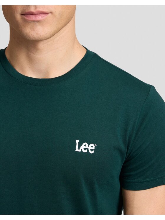 Lee Lee T-Shirt MULTI PACK CREW Niebieski Regular Fit