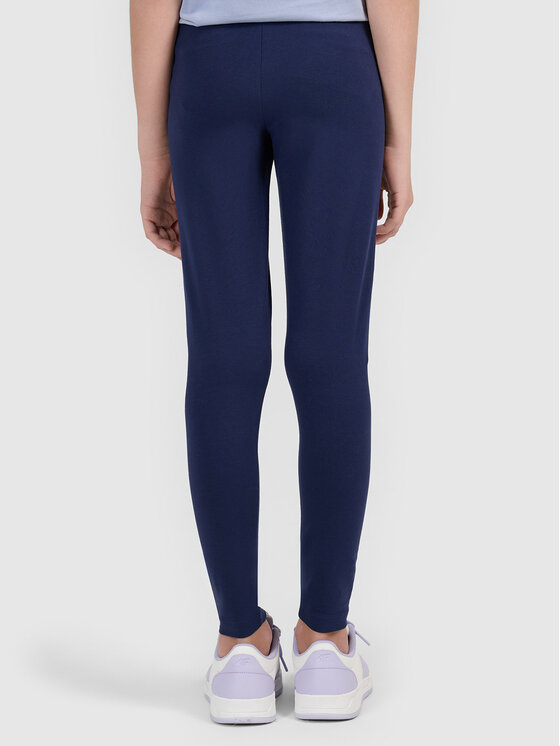 4F 4F Legginsy 4FJWMM00TTIGF318-31S Granatowy