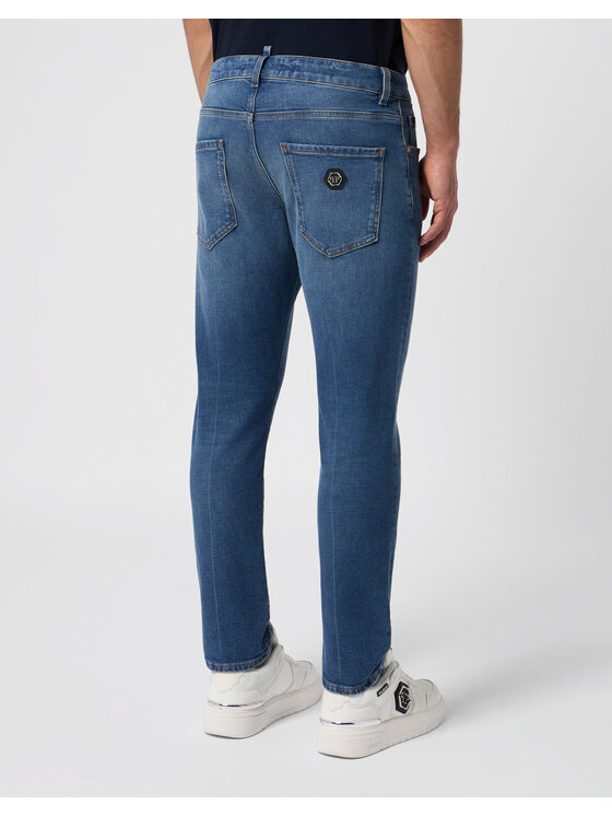 PHILIPP PLEIN PHILIPP PLEIN Jeansy 31243 Modrá Skinny Fit