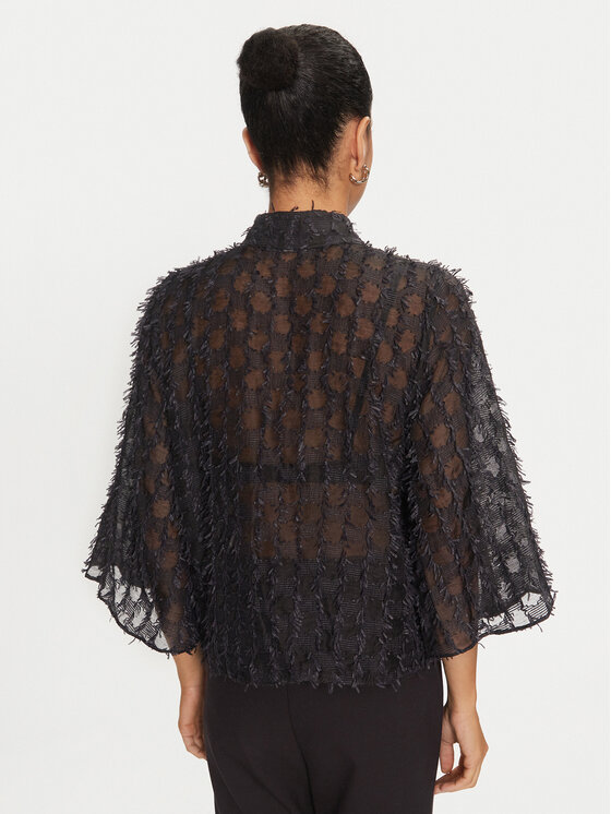 Karen by Simonsen Karen by Simonsen Koszula Rubina 10105169 Czarny Oversize