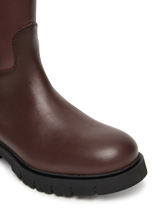 Tommy Jeans Tommy Jeans Stivali Tjw Stretchy Long Shaft Boot EN0EN02828 Marrone