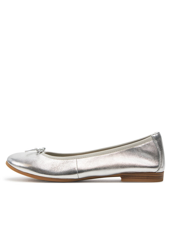 Tamaris Tamaris Ballerine 1-22116-41 Argento