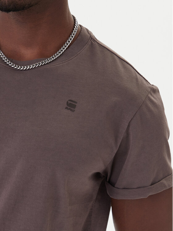 G-Star Raw G-Star Raw T-Shirt Text Back D25971-2653 Μπλε Relaxed Fit