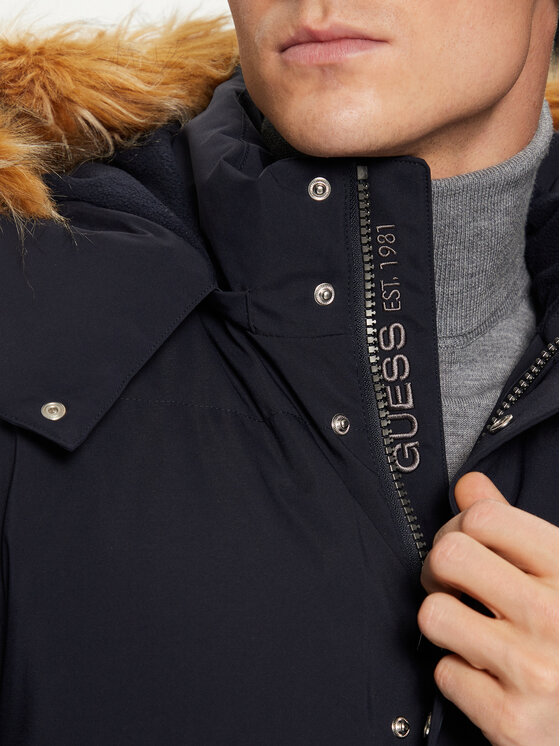Guess Guess Pehelykabát M4BL53 WG7X2 Sötétkék Regular Fit