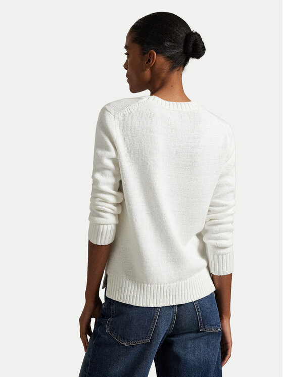 Polo Ralph Lauren Polo Ralph Lauren Светр 211978359001 Білий Relaxed Fit