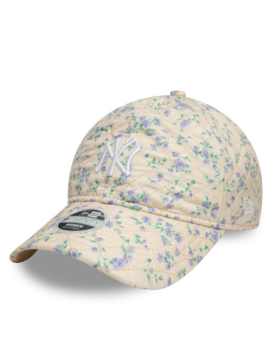 New Era Šiltovka New York Yankees Floral Quilt 9Twenty 60595367 Béžová