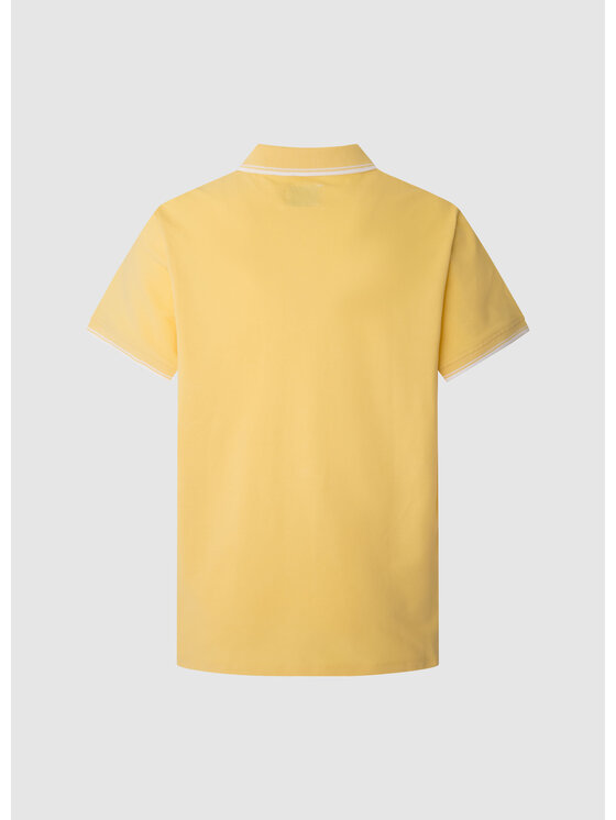 Pepe Jeans Pepe Jeans Polo PM541971 039 Żółty Regular Fit