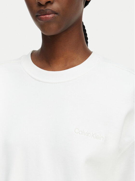Calvin Klein Calvin Klein Džemperis ar kapuci LV044G214G Balts Regular Fit