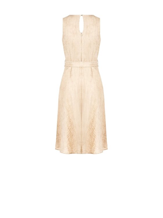 Rinascimento Rinascimento Abito da sera Abito ruota Beige Regular Fit