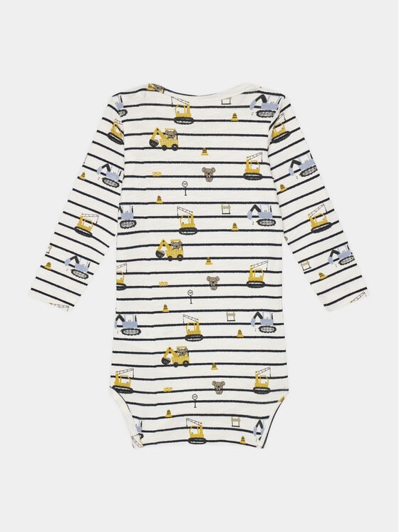 NAME IT NAME IT Komplekti kuulub bodi ja püksid Bisson 13230692 Valge Regular Fit