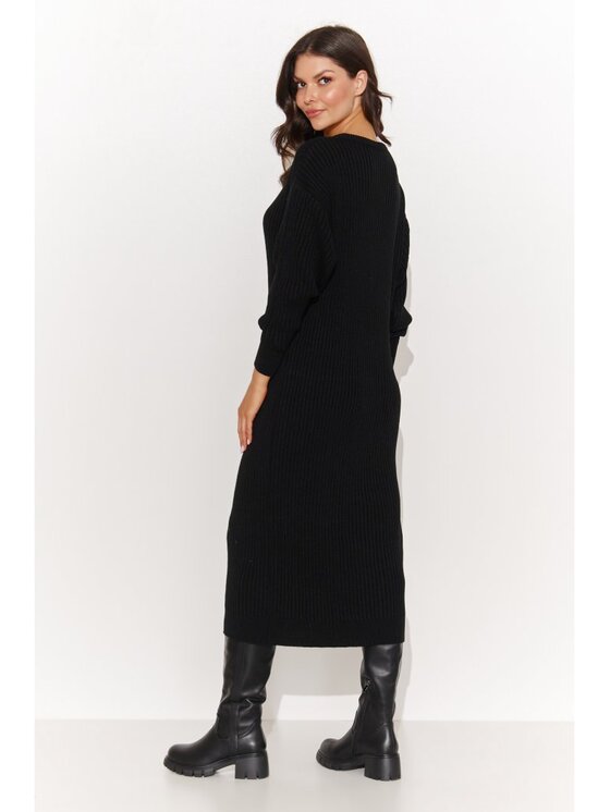 Numinou Numinou Sweter NU_S94 Czarny Regular Fit