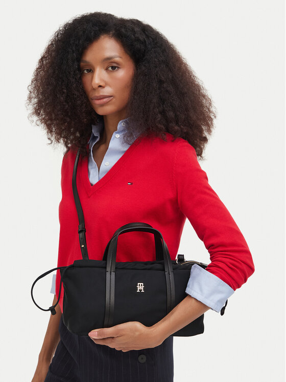 Tommy Hilfiger Дамска чанта AW0AW18993 Черен
