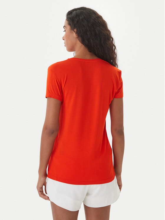 Emporio Armani Emporio Armani T-shirt EW000409 AF19024 U5029 Koraljna Regular Fit