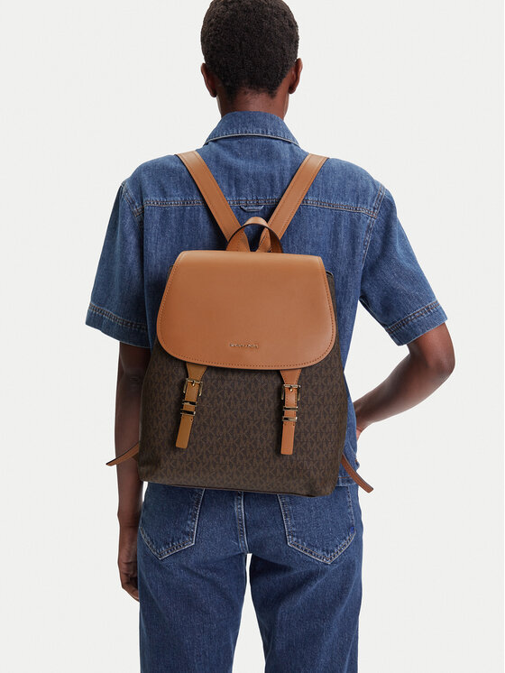 MICHAEL Michael Kors MICHAEL Michael Kors Mugursoma Quinn 30T5GQNB2B Brūns