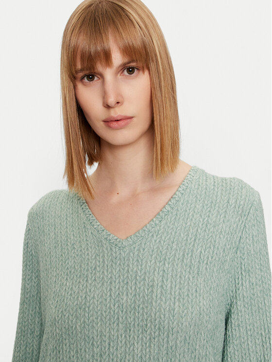 Selmark Selmark Koszula nocna Espiga P6463 Zielony Regular Fit