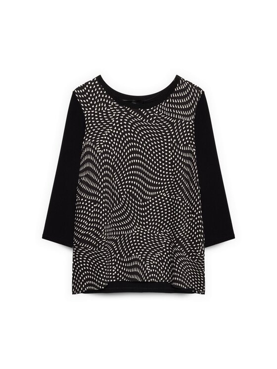Fiorella Rubino Fiorella Rubino Blusa G048L009440N0Z3 Nero Regular Fit