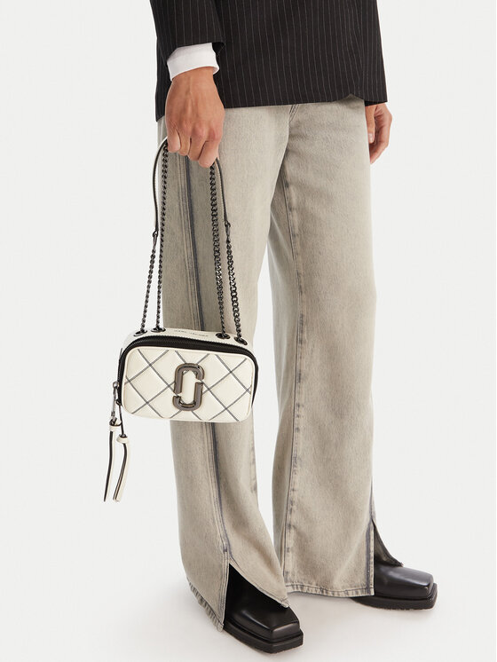 Marc Jacobs Marc Jacobs Handtasche The Snapshot Chain 2P5HCR020H02 Weiß