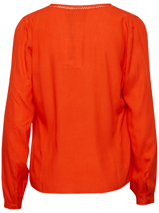 ICHI ICHI Blusa 20120243 Arancione Regular Fit
