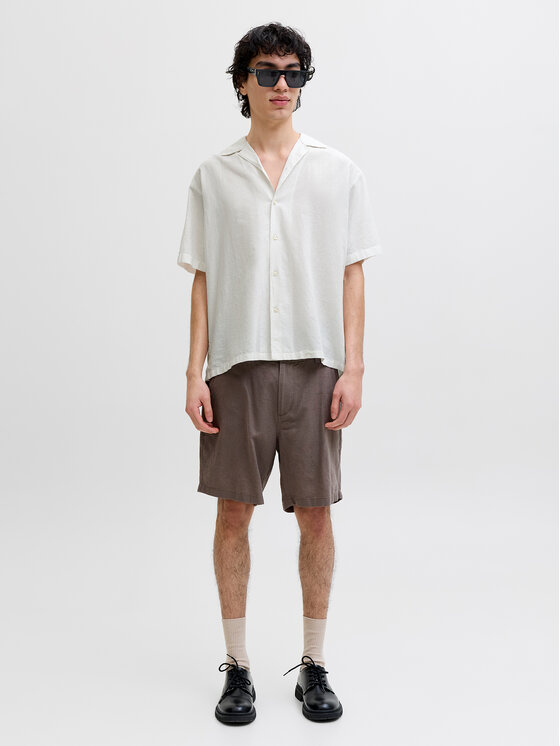 Jack & Jones Jack & Jones Košile Breeze 12288594 Bílá Relaxed Fit