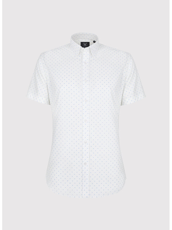 Pako Lorente Pako Lorente Koszula P25SF-1K-015 Biały Slim Fit
