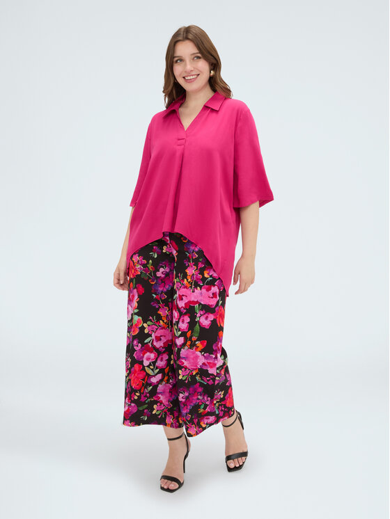 Fiorella Rubino Fiorella Rubino Blusa 2018L000676N019 Rosa A-Line Fit