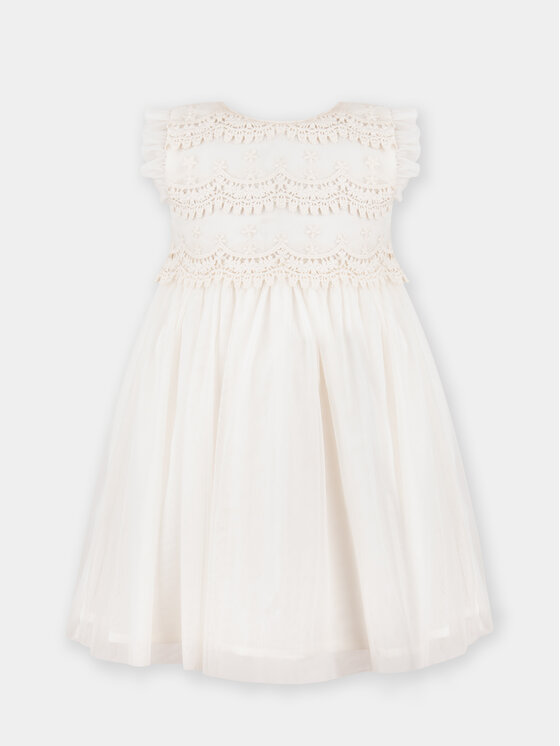 minimi minimi Sukienka elegancka C10 Écru Regular Fit