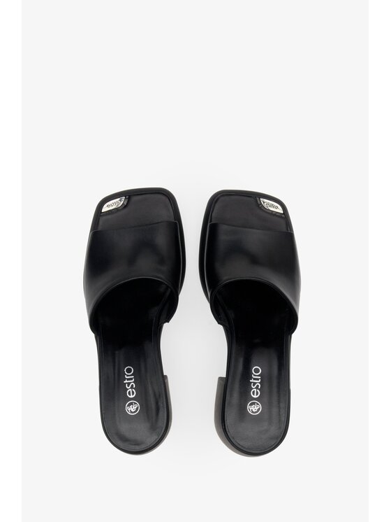 Estro Estro Παντόφλες ER00112882 Μαύρο